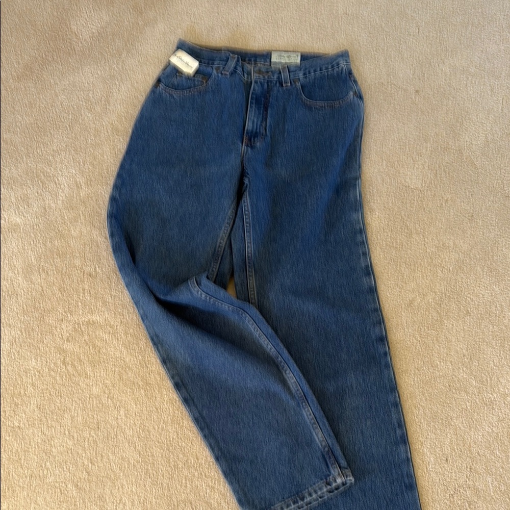 Eddie Bauer Women's Blue Straight Leg Jeans
